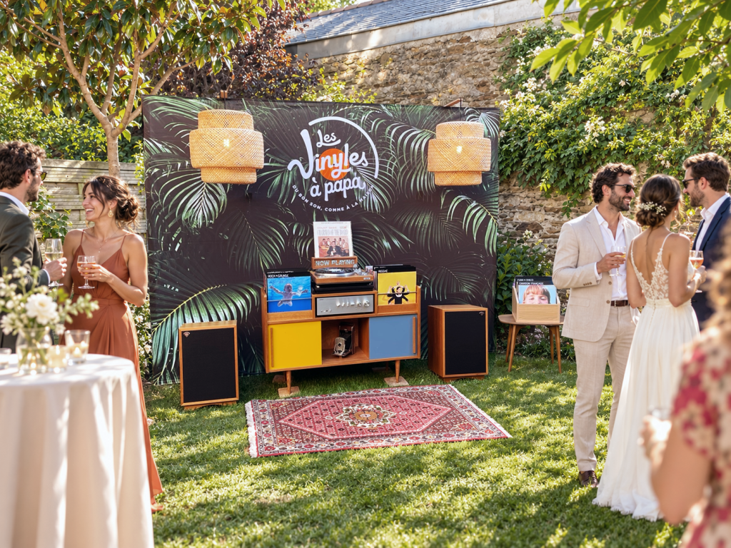 Bar a vinyle mariage Loire Atlantique